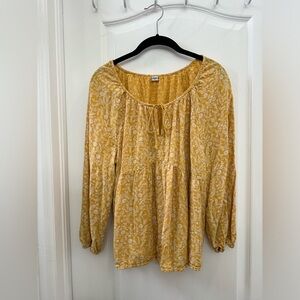 Old navy casual top, quarter sleeve, size xl